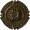 Ekena Millwork Southampton Ceiling Medallion (Fits Canopies up to 2 3/4"), Hand-Painted Brass, 16 3/8"OD x 1 3/4"P CM17SOBRS - alternate 1